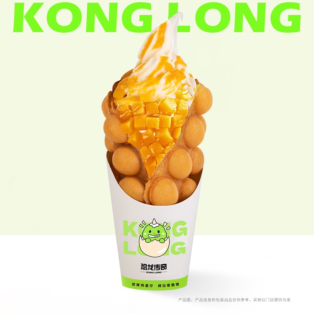 芒果冰淇淋鸡蛋仔